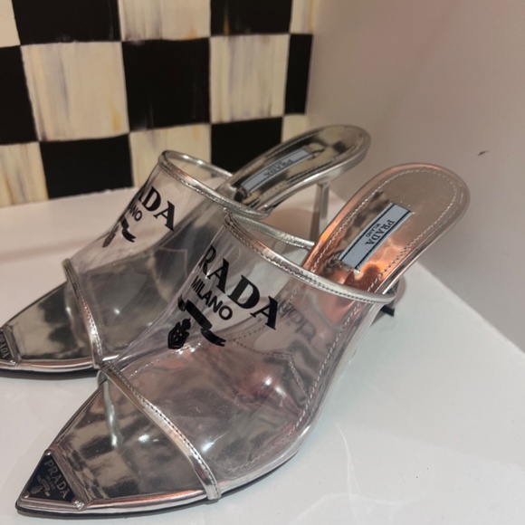 PRADA CLEAR HEEL - Picture 3 of 3
